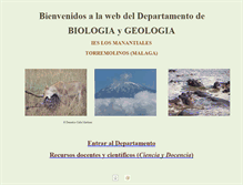 Tablet Screenshot of biologiaygeologia.ieslosmanantiales.com